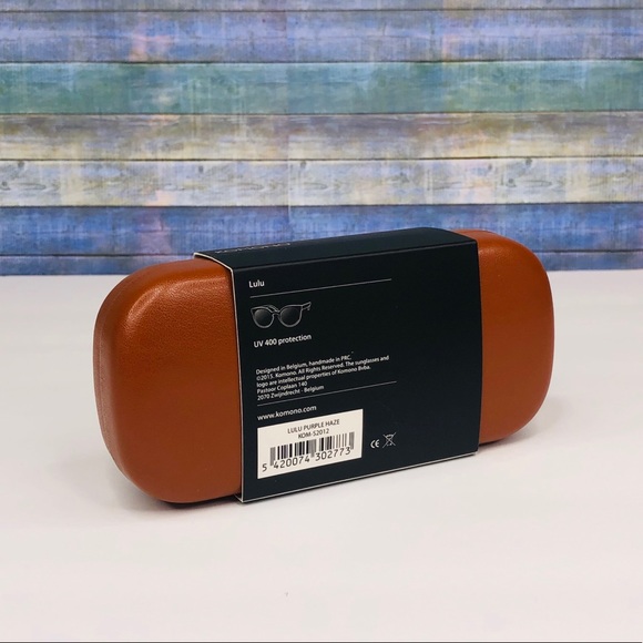 KOMONO Lulu Purple Haze Sunglasses 💜 (NEW) - Picture 8 of 9